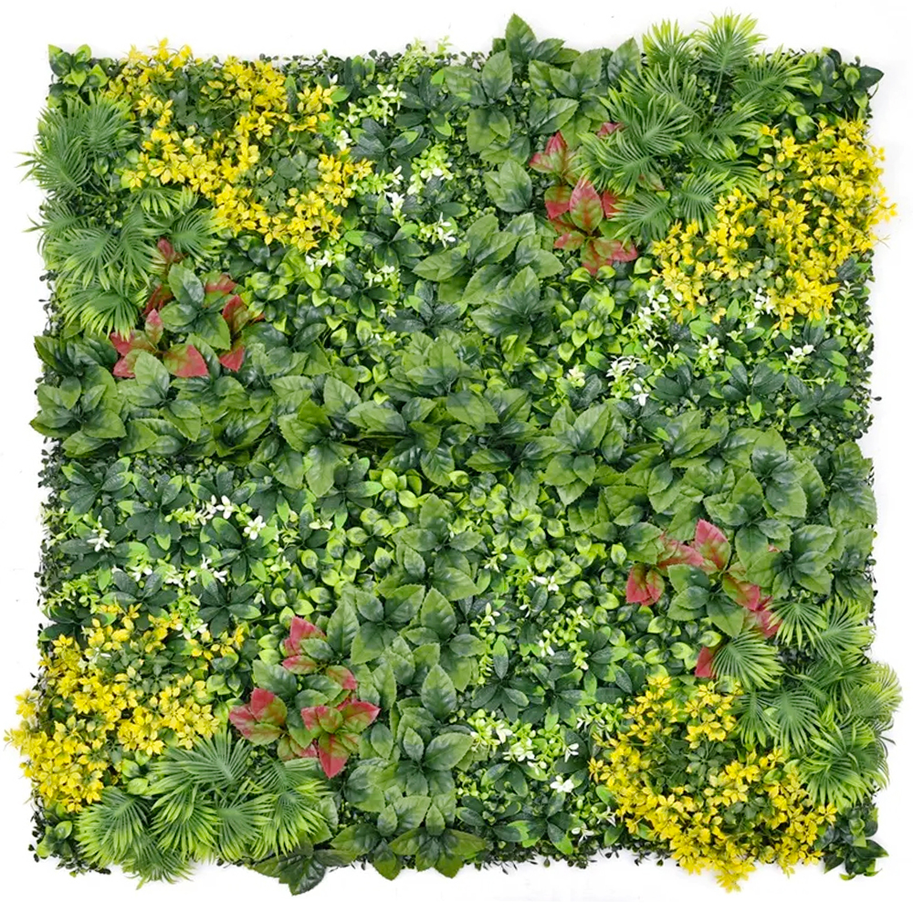 Home Wedding Indoor Faux Tropical Foliage Boxwood Hedges